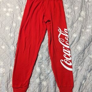 Coca-Cola Red Jogger Pants